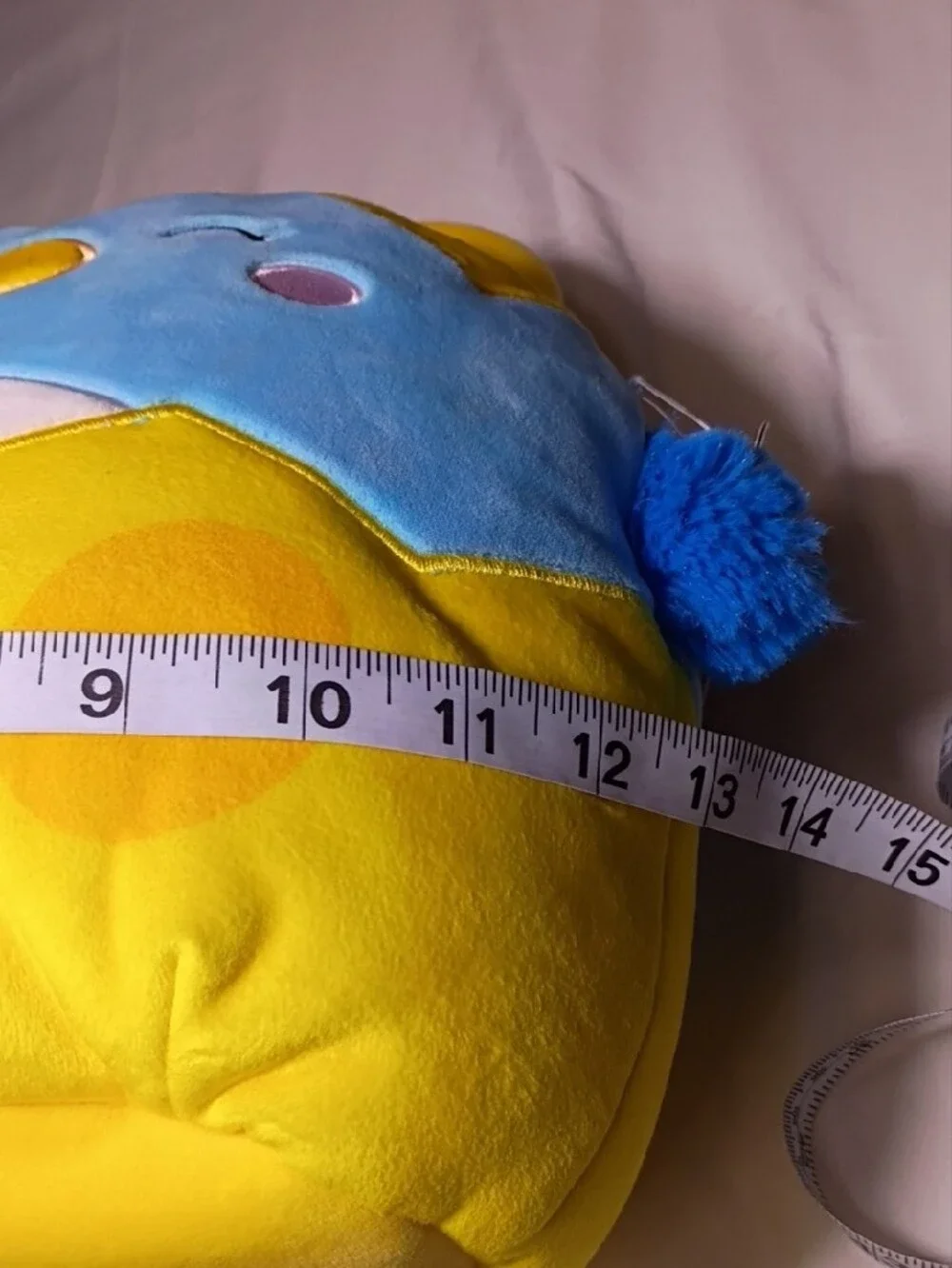 Squishmallows Yellow & Blue Chick Plush Handbag